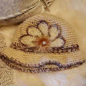 Exquisite Hand Crocheted Hat